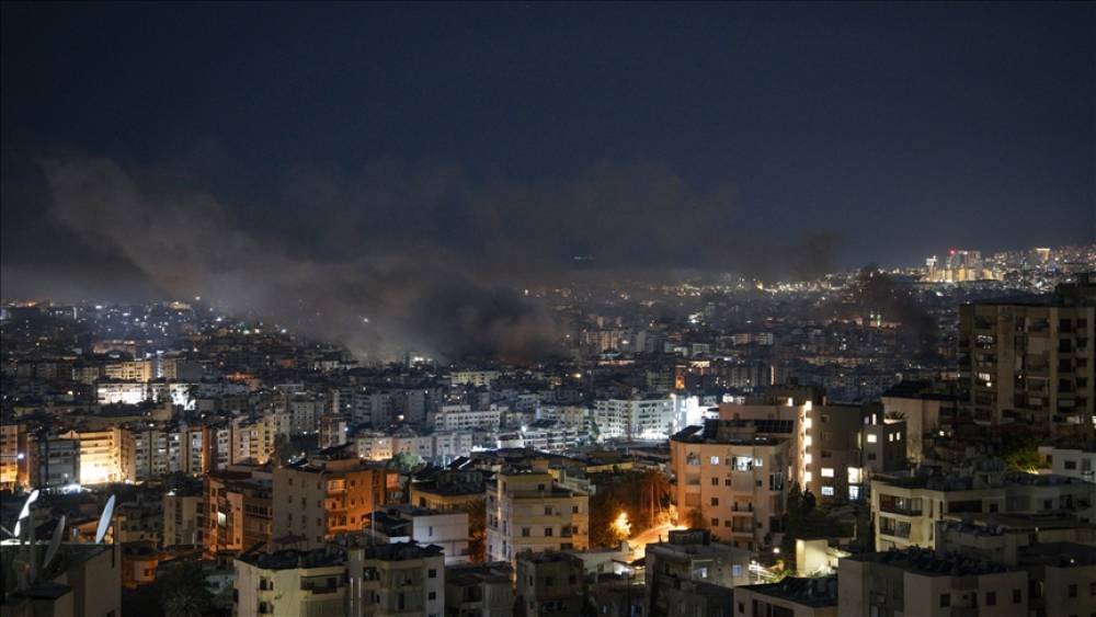 İsrail ordusu Beyruta hava hücumu etdi