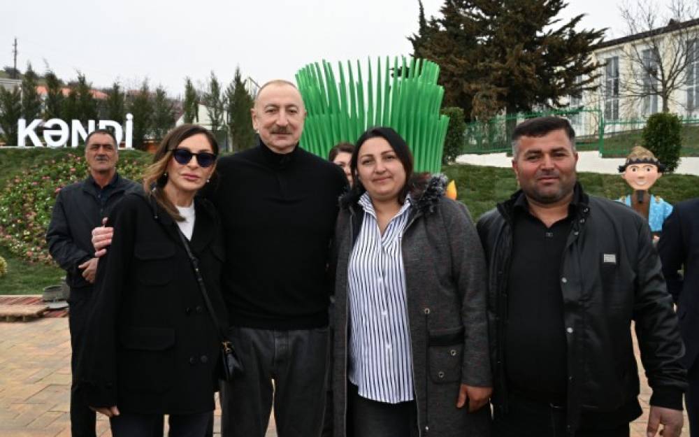 "Qəhrəman ana ilə mən də çəkdirim" - Mehriban Əliyeva