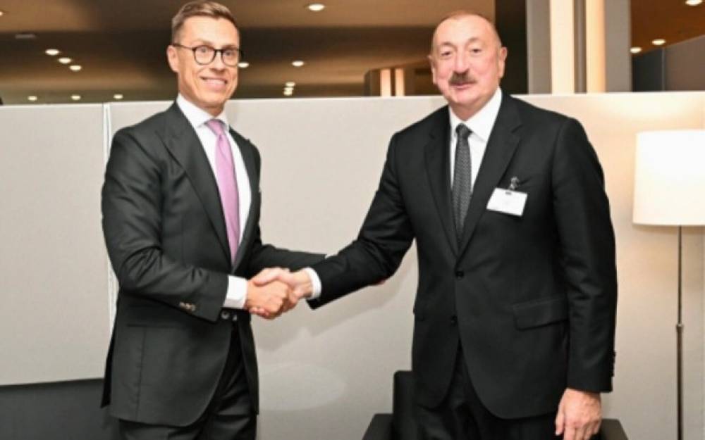 Finlandiya Prezidenti İlham Əliyevə zəng etdi