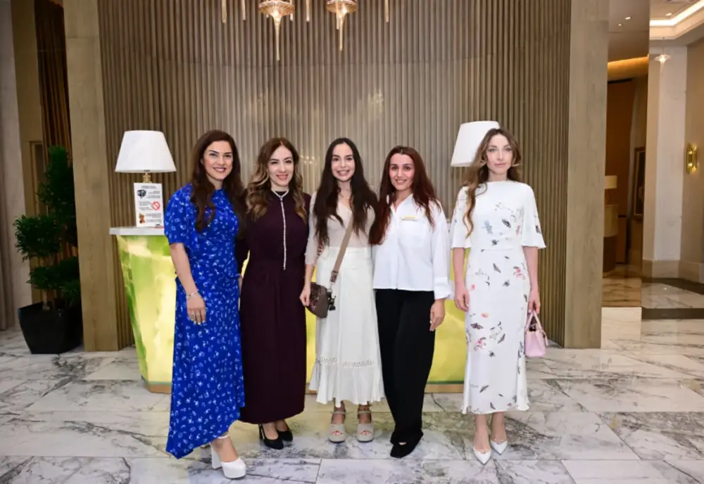 Leyla Əliyeva və Alyona Əliyeva Müstəqillik Gününə həsr olunmuş konserti izləyiblər