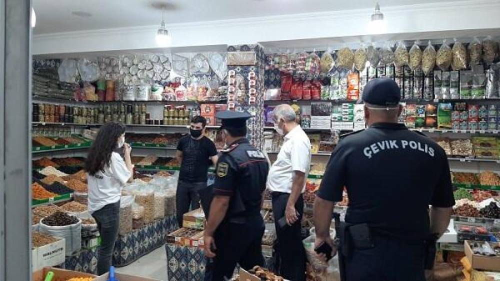 Abşeronda marketi talayan şəxs saxlanıldı