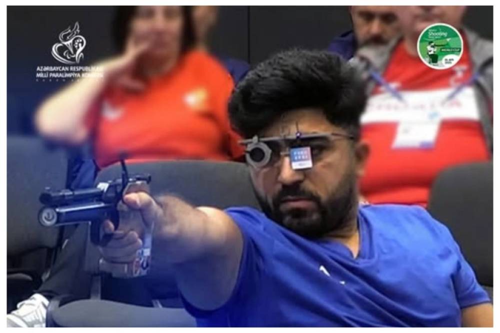 Azərbaycanın paragüllə atıcısı Dünya Kubokunda bürünc medal qazanıb