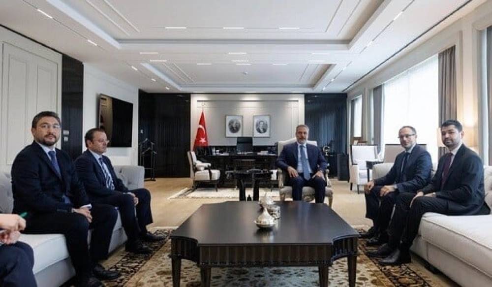 Hakan Fidan Ramil Həsəni qəbul etdi