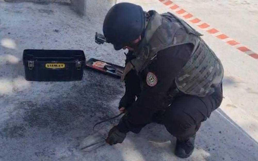 Bakıda hərbi sursat tapıldı - FOTO