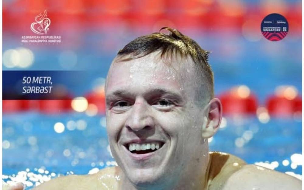 Azərbaycan paraüzgüçüsü gümüş medal qazandı