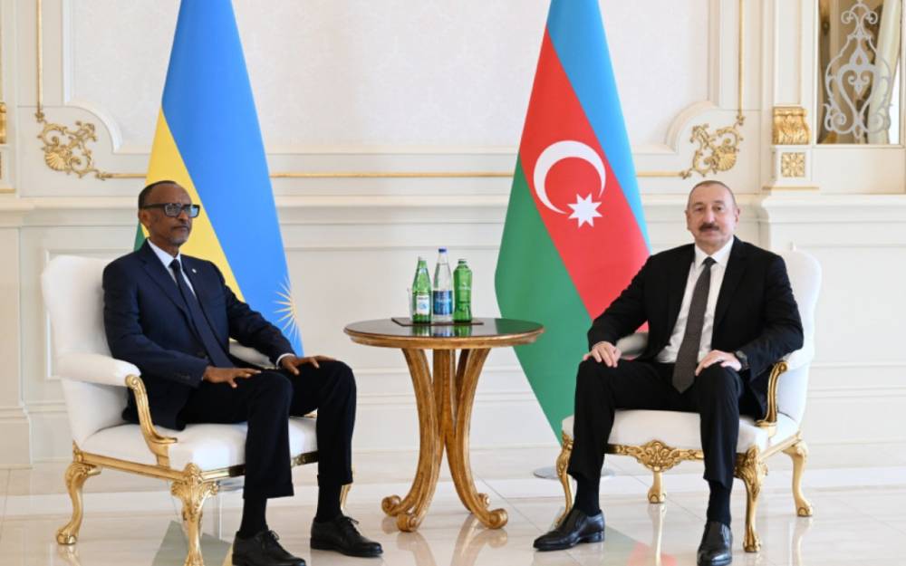 İlham Əliyevin Ruanda Prezidenti ilə təkbətək görüşü olub