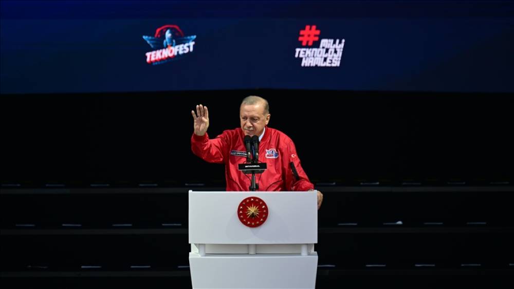 Ərdoğan: Türkiyə müdafiə sənayesinin atdığı addımlar indi bütün dünyada müzakirə olunur