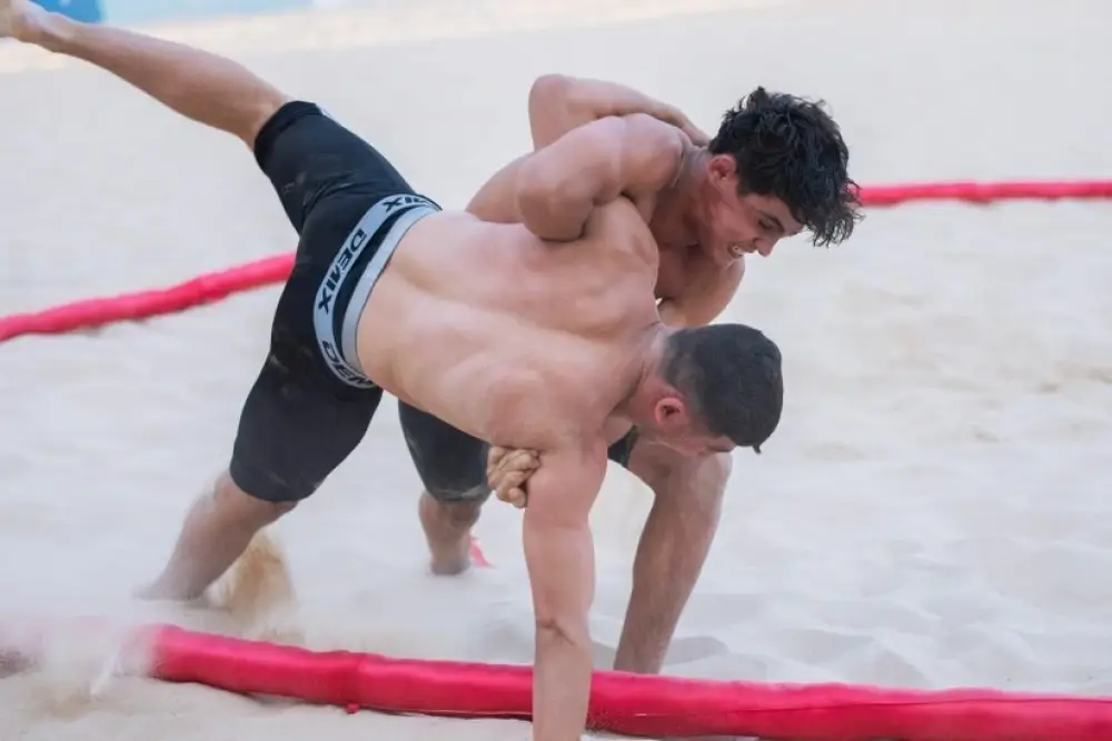 Azərbaycanın çimərlik güləşçiləri Dünya Seriyasının növbəti mərhələsində iştirak edəcəklər