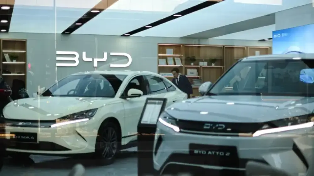 BYD avqustda 433 mindən çox avtomobil satıb