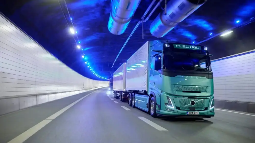 Volvo 80 tonluq elektrik yük maşınının istehsalına başlayır