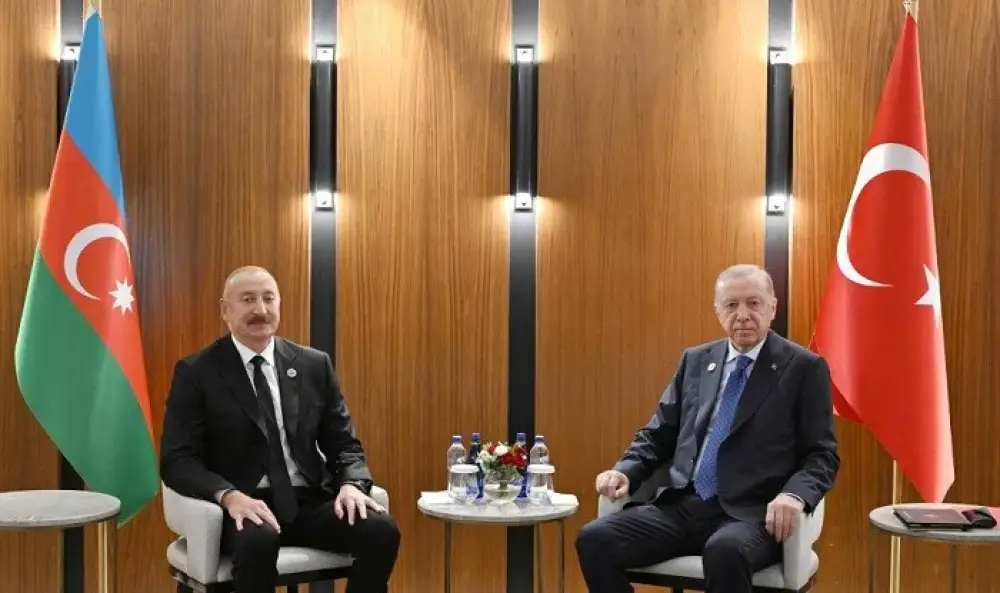 İlham Əliyev Bişkekdə Ərdoğanla görüşdü